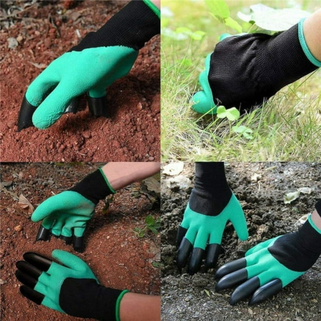 GUANTES DE JARDINERA CON GARRAS GUANTES DE JARDINERA CON GARRAS